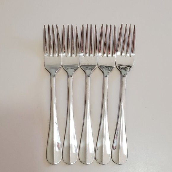 Pfaltzgraff Other - Pfaltzgraff Courtland Salad Fork set of 5 stainless 6 3/4"